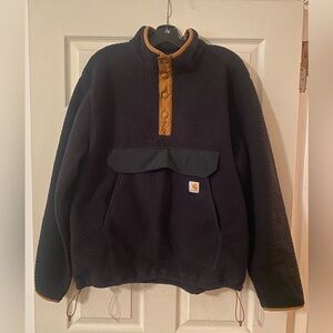 Carhartt Pull Over Fleece w Kangaroo Pocket.